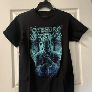 Avenged Sevenfold Black Graphic T-Shirt